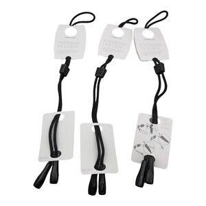 Sunglass Hut 3 Way Fat 20 Eyewear Holder Lanyard Strap Black Cord Lot of 3